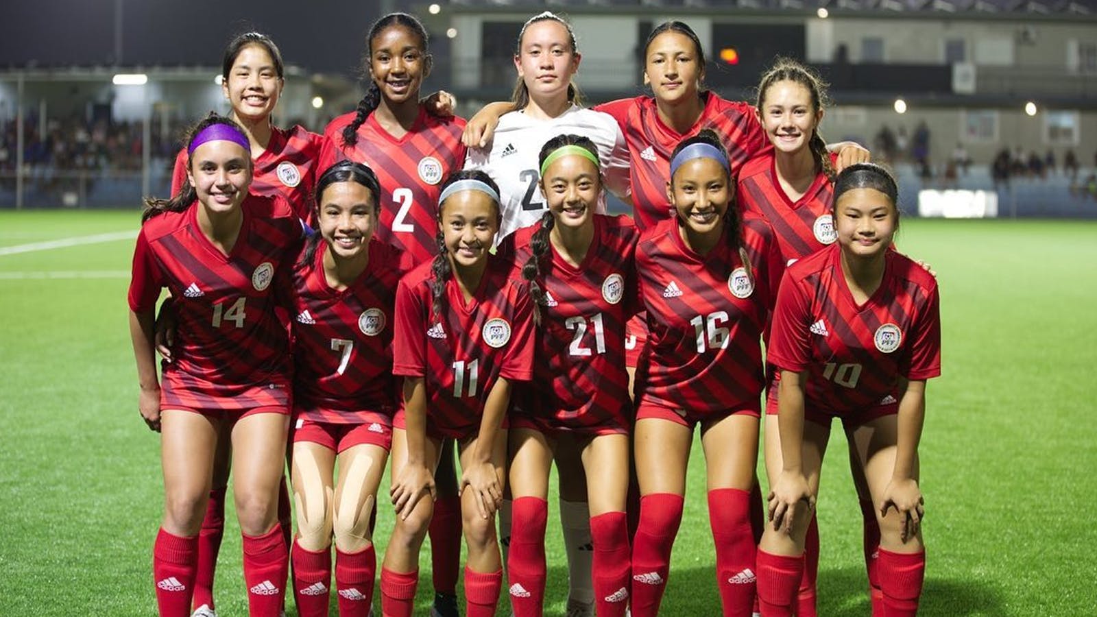 Hard work equals hat trick for Nina Mathelus as young Filipinas win opener of AFC U17 Women’s Asian Cup qualifiers 